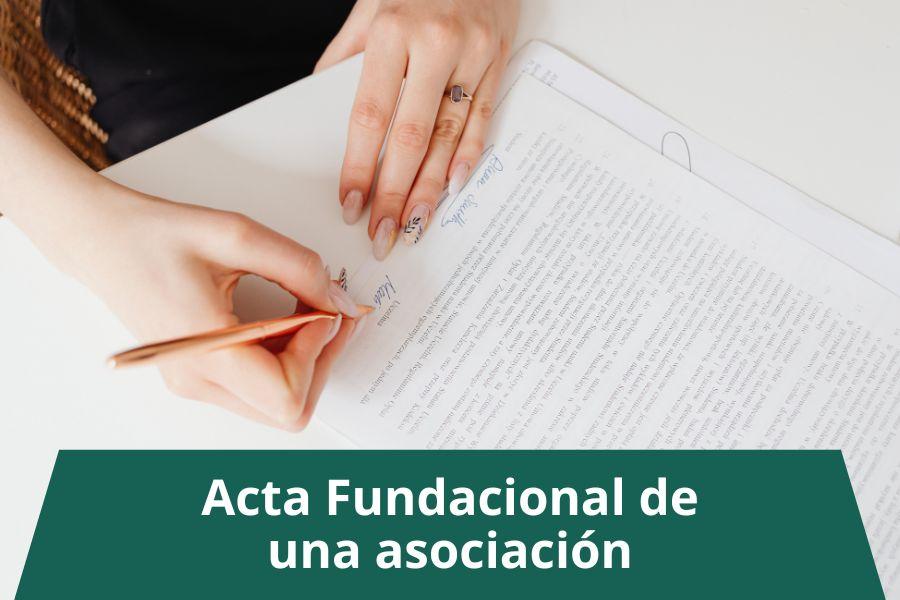 Acta fundacional de una asociación: qué es y qué debe incluir